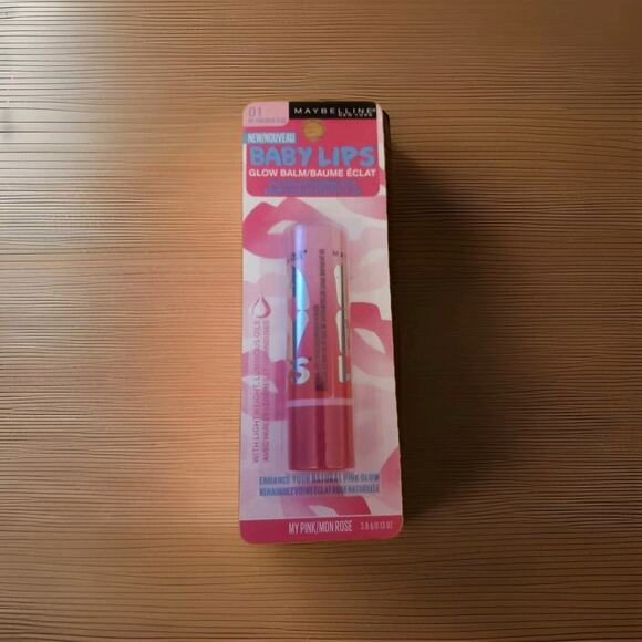 Baby Lips 01 My Pink Moisturizing Lip Balm, Maybelline New York New - Picture 1 of 3